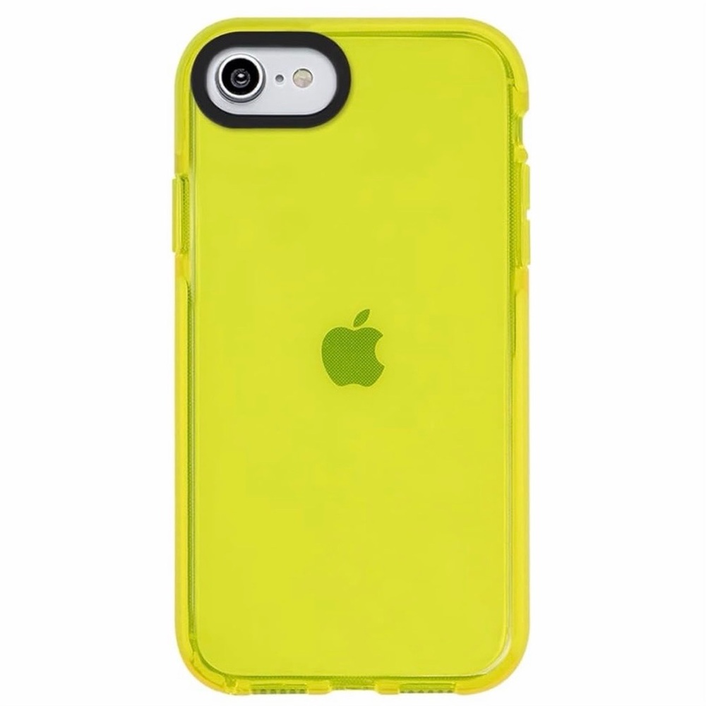 iPhone 7/8/SE Neon Yellow Flex Case (NWT)